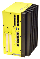 Edge server HQ-Box2 2X with dual slot PCIe for Add-On Cards like image capture, Industrial control, AI accelerators etc.